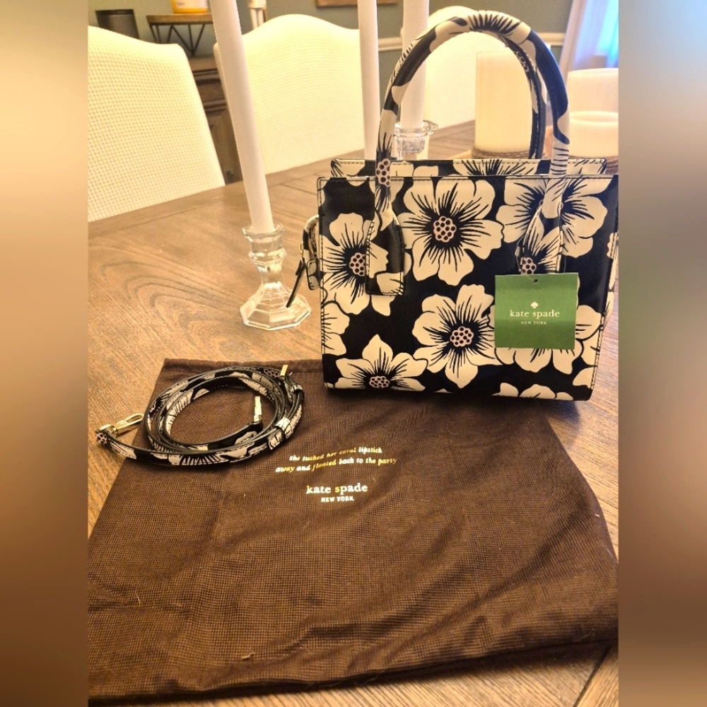 NWT! Kate Spade New York Storybook Cameron Street Floral Mini Candace Satchel